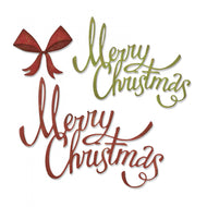 Sizzix Tim Holtz Thinlits- Christmas Ribbon (664196)