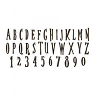 Sizzix Bigz XL Alphabet Die Handmade by Tim Holtz (664218)