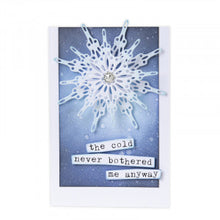Load image into Gallery viewer, Sizzix Thinlits Fanciful Snowflakes by Tim Holtz (664227)
