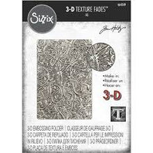Load image into Gallery viewer, Sizzix 3-D Texture Fades Embossing Folder by Tim Holtz Engraved (664249)
