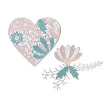 Load image into Gallery viewer, Sizzix Thinlits Dies Bold Floral Heart  by Jennar (664492)

