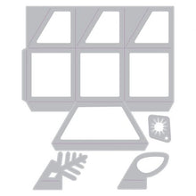 Load image into Gallery viewer, Sizzix Thinlits Dies Seasonal Hexagon Box (664493)
