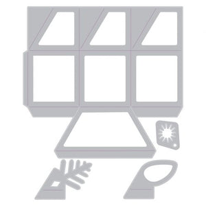 Sizzix Thinlits Dies Seasonal Hexagon Box (664493)