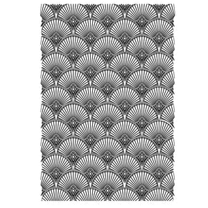 Sizzix 3-D Textured Impressions Embossing Folder - Art Deco (664507)