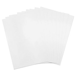 Sizzix Shrink Plastic, 8 1/2" x 11", Printable, 10 Sheets (664677)