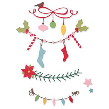 Load image into Gallery viewer, Sizzix Thinlits Die Set Christmas Borders (664701)
