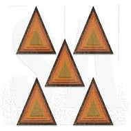 Sizzix Thinlits Dies Stacked Tiles Triangles by Tim Holtz (664748)