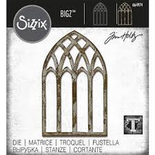 Load image into Gallery viewer, Sizzix Bigz Die - Cathedral Windows by Tim Holtz (664974)
