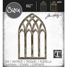 Sizzix Bigz Die - Cathedral Windows by Tim Holtz (664974)