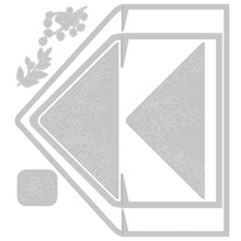 Load image into Gallery viewer, Sizzix Thinlits Die Set Foliage Envelope Liners (665077)
