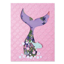 Load image into Gallery viewer, Sizzix Impresslits Embossing Folder Scales &amp; Tails Designed by Kath Breen (665318)
