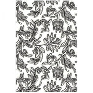Sizzix 3-D Texture Fades Embossing Folder Mini Botanical by Tim Holtz (665631)