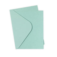 Sizzix Surfacez A6 Card & Envelope Pack Eucalyptus (665692)