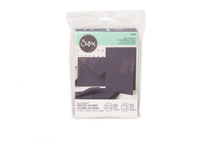 Sizzix Surfacez A6 Card & Envelope Pack French Navy (665694)