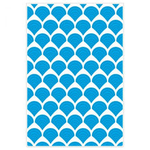 Load image into Gallery viewer, Sizzix Multi-Level Textured Impressions Embossing Folder Fan Tiles (665746)
