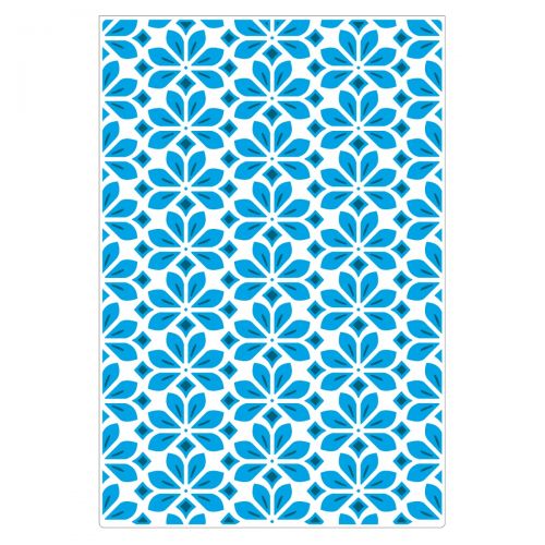 Sizzix Textured Impressions Embossing Folder - Flowers