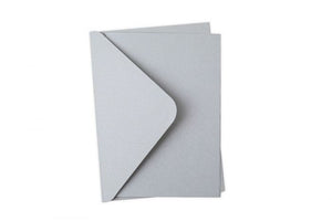 Sizzix Surfacez A6 Neutral Card & Envelope Pack Pebble Wash (665919)