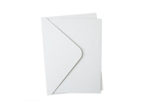 Sizzix Surfacez A6 Neutral Card & Envelope Pack Stone Haze (665920)
