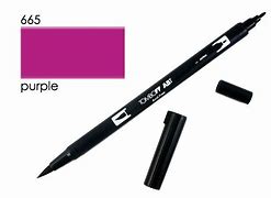 Tombow ABT Dual Brush Pens - Purple (ABT-665)