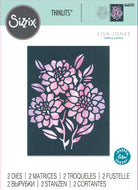 Sizzix Thinlits Die Set Negative Florals by Lisa Jones (666020)