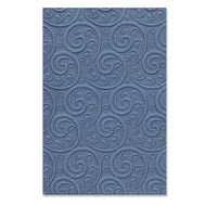 Sizzix 3-D Textured Impressions Embossing Folder Ornamental Spiral (666054)