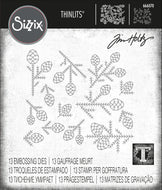 Sizzix Thinlits Die Set Pine Patterns by Tim Holtz (666070)