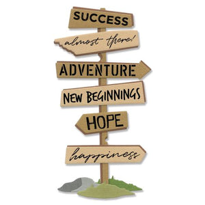Sizzix Framelits Die Set Signs For Success (666225)