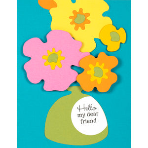 Stampendous Fran's Clear Stamp & Die Set Floral Bouquet (DCP1022)