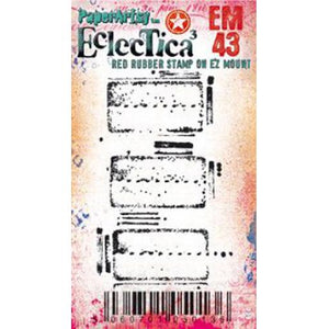 PaperArtsy Eclectica3 Mini Stamp Number 43 designed by Seth Apter (EM43)
