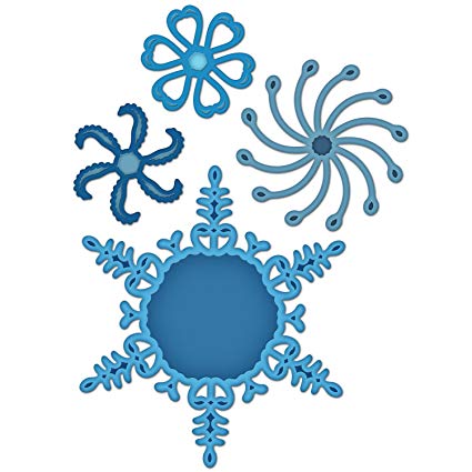 Spellbinders- Shapeabilities Pendants- 2011 Snowflake Pendant (S5-054)