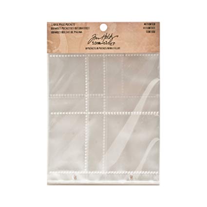 Tim Holtz idea-ology Large Page Pockets Assorted (TH93140)