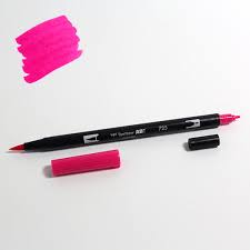 Tombow ABT Dual Brush Pens - Rhodamine Red (ABT-725)