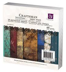 Prima Marketing Craftsman Collection 6x6 Paper Stack (845063) - Retired