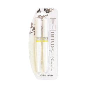 Nuvo Aqua Shimmer Glitter Gloss Pen 2 Pack (888N)