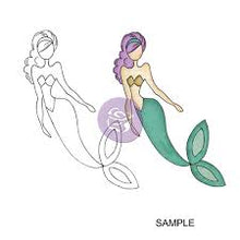 Load image into Gallery viewer, Julie Nutting Cling Stamp - Sea Sallie Mermaid (910471)
