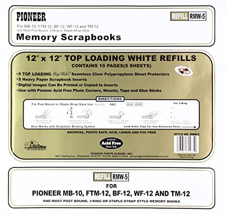 Pioneer Memory Scrapbooks 12