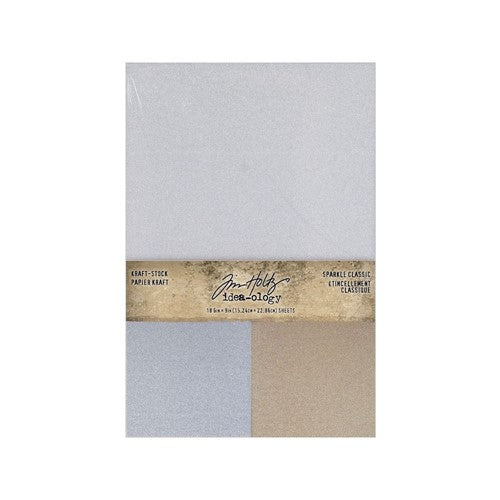 Tim Holtz idea-ology Kraft Stock Sparkle Classic (TH94315)