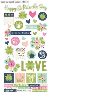 Simple Stories St. Patrick's Day Collection 6x12 Cardstock Stickers