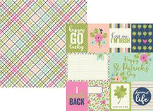Load image into Gallery viewer, Simple Stories - St. Patrick&#39;s Day 12x12 Double Sided Paper - 3x4 &amp; 4x6 Journaling Cards (9443)
