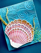 Memory Box Craft Die Coral & Kelp Ribbon (94569)