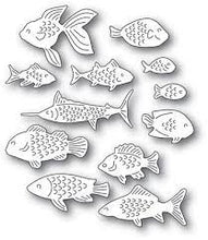 Load image into Gallery viewer, Memory Box Craft Die School of Fish (94570)
