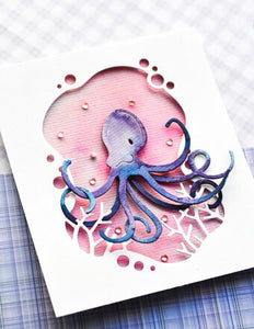 Memory Box Craft Die Deep Sea Octopus (94571)