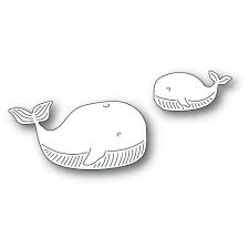 Memory Box Craft Die Whale Family (94573)