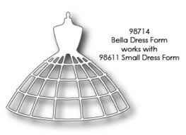 Memory Box Craft Die - Bella Dress Form (98714)