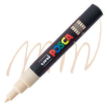 Load image into Gallery viewer, Posca Paint Marker 0.7mm Bullet Shaped Beige PC-1M
