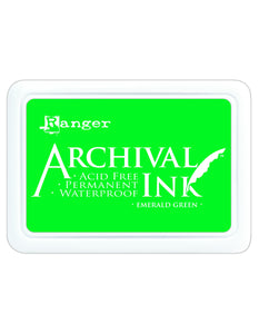 Ranger Archival Ink Pad - Emerald Green: AIP30447