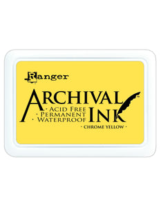 Ranger Archival Ink Pad - Chrome Yellow: AIP30591