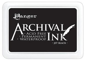 Ranger Archival Ink Pad Jet Black (AIP31468)