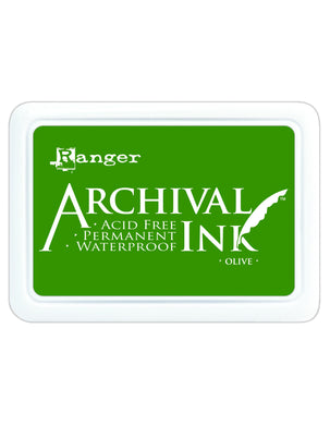 Ranger Archival Ink Pad - Olive: AIP31482