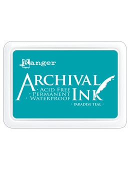 Ranger Archival Ink Paradise Teal (AIP52500) – Everything Mixed Media